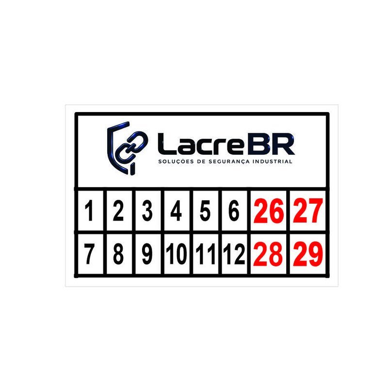 Lacre 1,5x1cm
