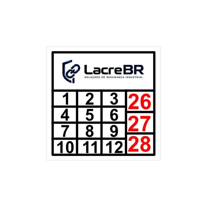 Lacre 2x2cm