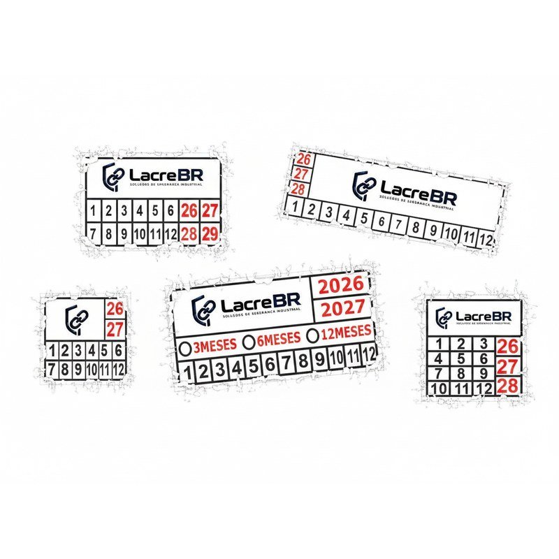 Lacres destrutíveis LacreBR — selos de garantia personalizados