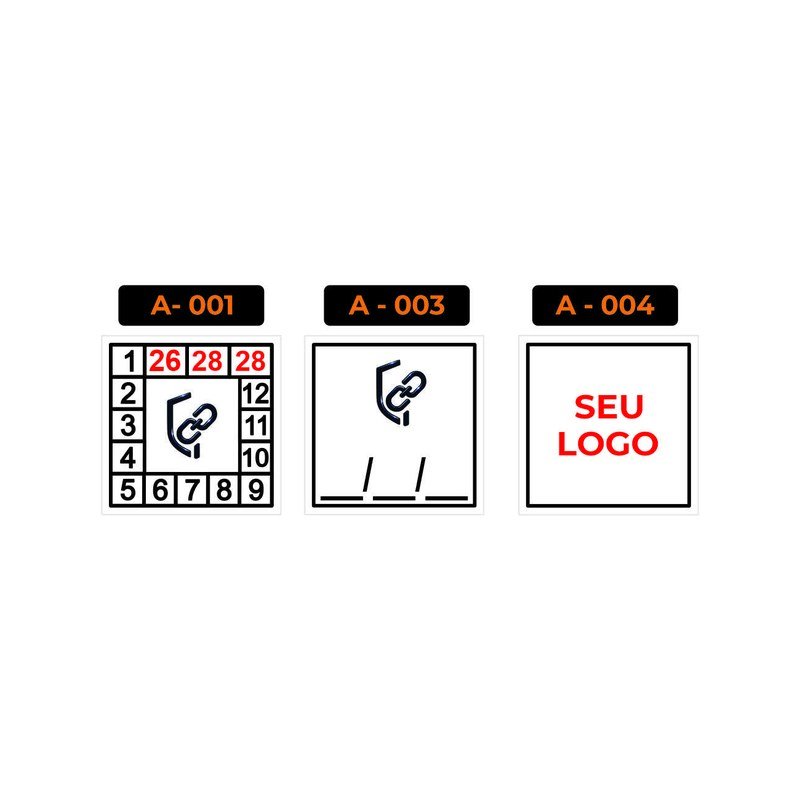 Lacre 0,7x0,7cm